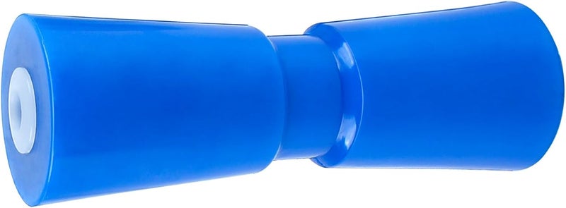 BALAVA Boat Trailer Roller 8/10/12in,Keel Rollers for Boat Trailer,Heavy Duty PU Bow Roller Boat Trailer Accessories Replacement Boat Trailer Parts Fits 5/8" Shaft (Blue,1/2 Pack) - Image 1
